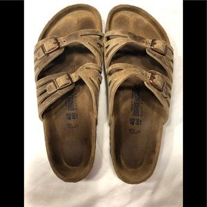 Birkenstock Granada soft soles women’s 10.